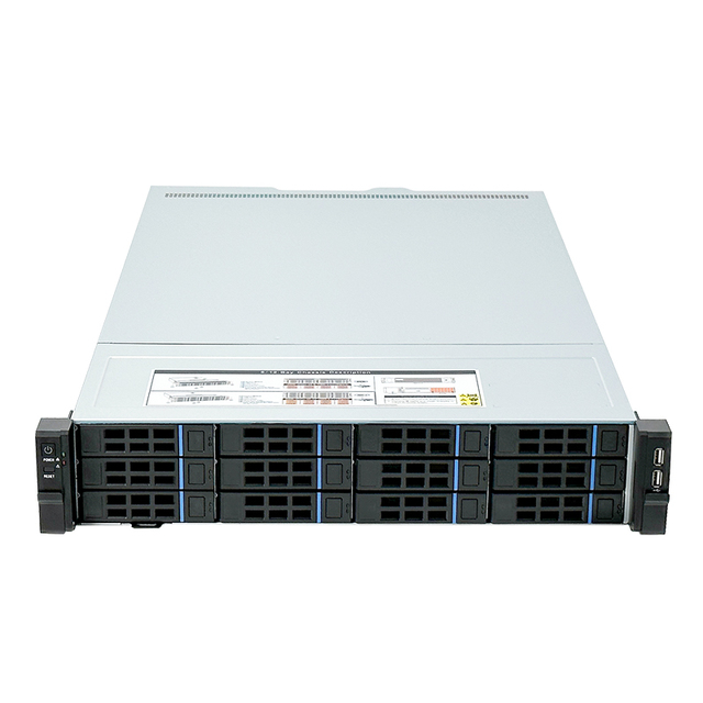 OEM 2U 8 Disks 12 Disks 2U Rack IPFS Hot-swappable Enterprise Rendering Storage NAS Multi-disk Server Chassis