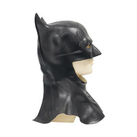Masque en latex Batman DIY 28x42 cm en émulsion pour accessoires de costume de fête d'Halloween