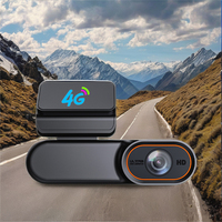 Caméra de tableau de bord GPS 1080P pour véhicule, double objectif, capteur G, diffusion en direct, enregistreur vidéo WiFi, prise en charge carte SIM 4G LTE, garantie 1 an