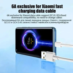<span class=keywords><strong>Cargador</strong></span> <span class=keywords><strong>de</strong></span> Pared con Adaptador <span class=keywords><strong>de</strong></span> Corriente USB <span class=keywords><strong>de</strong></span> 67W con Enchufe Estadounidense y Cable Tipo C <span class=keywords><strong>de</strong></span> 6A para <span class=keywords><strong>Xiaomi</strong></span> Redmi Mobile, <span class=keywords><strong>Cargador</strong></span> Rápido para <span class=keywords><strong>Note</strong></span> <span class=keywords><strong>10</strong></span> 10T 11 12 Lite 13T - Product Image 4