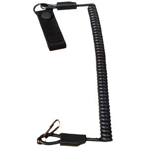 Cinturón táctico con cierre a presión y correa de nylon tejida para exteriores, cinturón de cuero, alambre de acero inoxidable - Product Image 3