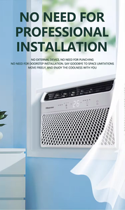 Climatiseur de fenêtre Hisense 220V 50/60Hz 1HP-1.5HP 9000-12000BTU, climatiseur électrique domestique avec télécommande, pièces de rechange gratuites - Product Image 5