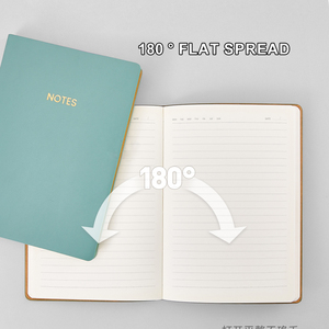 Vendite calde taccuino tascabile in pelle sintetica di dimensioni A6 con Logo dorato Design Design con copertina morbida Agenda Planner - Product Image 4