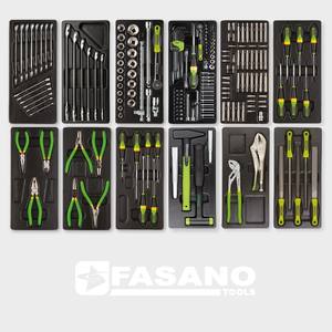 Juego de Herramientas de Reparación de Automóviles FASANO, Kit de Mecánico Profesional de 102 Piezas para Mantenimiento y Reparación de Automóviles - Product Image 2