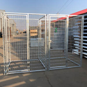 High Quality Customized Size Galvanized <strong>Dog</strong> <strong>Kennel</strong> Large Outdoor <strong>Dog</strong> Cage Waterproof Fencing Trellis &amp; Gates - Product Image 1
