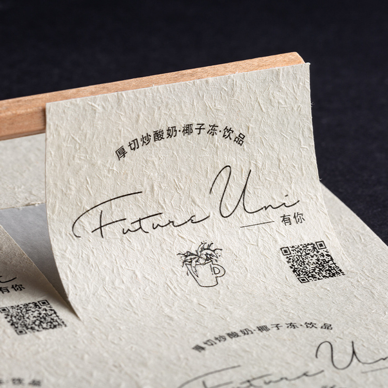 Printing Silver Foil Stamping Candle Jar Label Sticker Texture Paper Packaging Labels