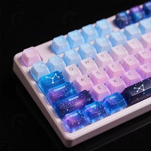 Personnalisable Nébuleuse Gradient Glowing Constellations <span class=keywords><strong>MX</strong></span> Claviers Résine/PBT Keycap Set (F1-F12/Alt/Texte en option) <span class=keywords><strong>Zodiac</strong></span> <span class=keywords><strong>Zodiac</strong></span> - Product Image 5