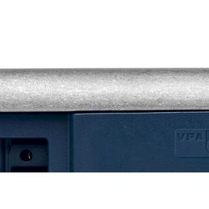 MARTOR - 120700.02 Cuchillo de seguridad SECUNORM PROFI25 MDP detectable por detector de metales con hoja trapezoidal de acero inoxidable n. 120700 - Product Image 3