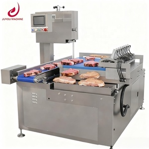 Scie à ruban de table JUYOUMECH pour la découpe de viande et d'os congelés, poulet, bœuf, vache, poisson, <span class=keywords><strong>steak</strong></span> de bœuf congelé - Product Image 1