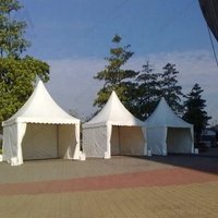 Tente de réception imperméable en PVC blanc de haute qualité, 3Mx3M, 5Mx5M, 10Mx10M, pour événements, mariages et fêtes