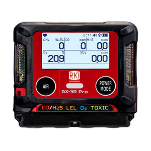 Detector de Gas Portátil RIKEN KEIKI GX-3R Pro, Sensor de Gas Inflamable 5 en 1 para Uso Industrial y de Seguridad - Product Image 3