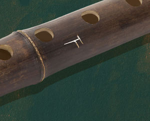 <span class=keywords><strong>Flauta</strong></span> transversal <span class=keywords><strong>de</strong></span> bambú púrpura <span class=keywords><strong>de</strong></span> una sola sección, bambú púrpura natural para aprendizaje y rendimiento con diseño <span class=keywords><strong>de</strong></span> agujero abierto - Product Image 4