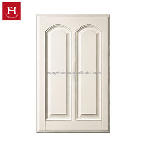 Koleksi Pintu Lemari Dapur Kayu Solid Happy Houses Farmhouse, Pintu Lengkung/<span class=keywords><strong>Barn</strong></span>/Kaca Panel, Pintu Kustom untuk Grosir Besar - Product Image 1