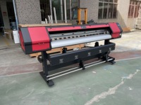 Imprimante traceur numérique grand format 1,8 m (6FT) pour vinyle et bâches souples, avec têtes Xp600 I3200, à solvant écologique, rouleau à rouleau