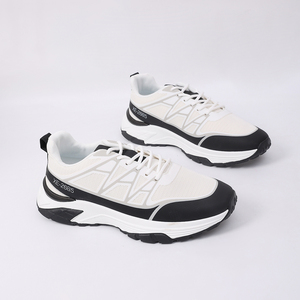 High Quality Men's Sneakers Custom Summer Fashion Trend <b>Trainers</b> Light Weight Mesh Lining Lace-Up Direct China Factory Wholesale - Product Image 1