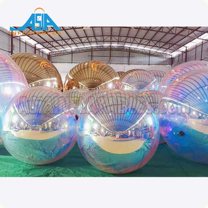 Custom Huge Inflatable <strong>Mirror</strong> <strong>Ball</strong>, Giant Inflatable <strong>Mirror</strong> Balloon for Wedding and Party - Product Image 1