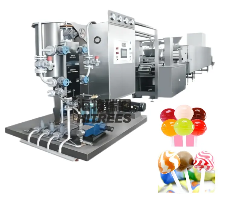 Casting Planet Lollipop Making Machine Hart bonbon Produktions linie Zum Verkauf