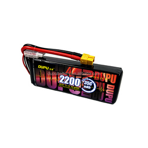 Baterías de Polímero de Litio 7.4v 11.1v 14.8v 22.2v 2s 3s 4s 6s, Batería Lipo RC 2200mah 5000mah 5200mah 5500mah, Batería Lipo Personalizada - Product Image 1
