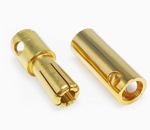 Đồng Tinh Khiết Đầu Chuối 2.0 3.0 3.5 4.0 5.0 5.5 6.0Mm Chuối Cắm Mô Hình Động Cơ Máy Bay Điều Chỉnh Điện - Product Image 2