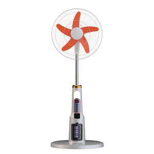 Ventilateur solaire anti-moustiques 6 vitesses, 18 pouces, avec télécommande, 12V DC, moteur à balais, ABS+PC, pour extérieur, maison et jardin - Product Image 1
