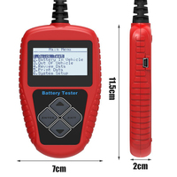 Professional Digital Automotive Diagnostic Tool Testing Batteries Alternator Cars Motorcycles Trucks Load Capacity 100-2000 CCA