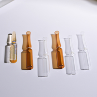 Ampoule CE flacon 2ml 5ml verre médical gel sérum ampoule mini flacons ampoule bouteilles de glucose