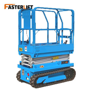 Plataforma Elevadora de Tijera Móvil sobre Orugas FasterLift FL Profesional, 16m, Eléctrica, Acero Aleado, Capacidad de 130kg, Rendimiento Estable - Product Image 6