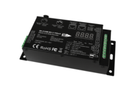 Décodeur DMX512 et RDM 12-48V DC, mode maître/décodeur, courbe gamma 0.1-9.9 pour le contrôle des bandes LED