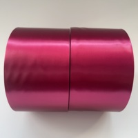 Ruban de décoration à double face de 16 mm, 100 couleurs, bord coupé