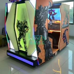 เครื่องเกมยิงปืนจำลองแบบหยอดเหรียญ ทรานส์ฟอร์เมอร์ส สำหรับศูนย์รวมความบันเทิง ลดราคาพิเศษ - Product Image 5