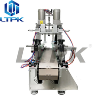 LT-CM120 automatique bouteille capsuleuse Table Top vis bouteille étanchéité tête de pompe remplissage et capsulage Machine