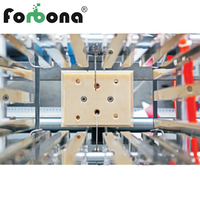 Machine à fabriquer des gobelets en papier jetables Forbona, nouveau modèle, contrôlée par PLC, haute capacité 80-300 pièces/min, à prix abordable