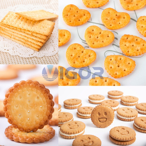 Nouvelle ligne de production automatique de biscuits pour craquelins, biscuits et pâtisseries, haute productivité, lait/eau/farine/fruits - Product Image 2