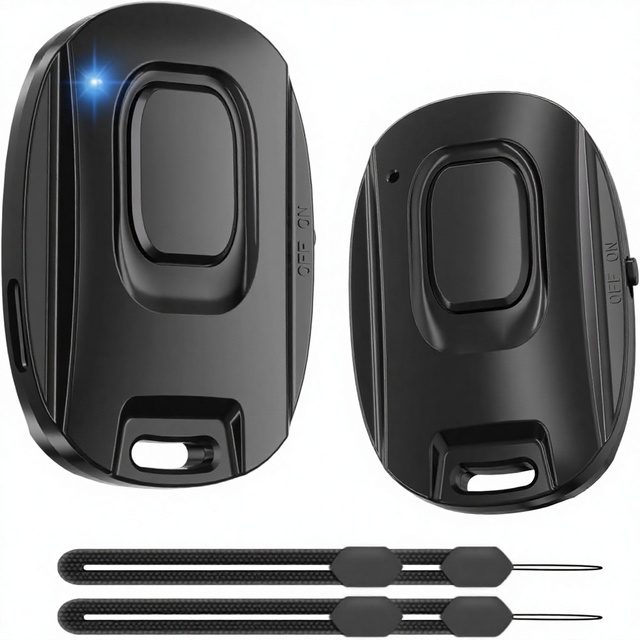 VYVIYON CH-4 Wireless Camera Remote Shutter for IPhone/Android Smartphones for 5.2 Selfie Button Battery Powered Wrist