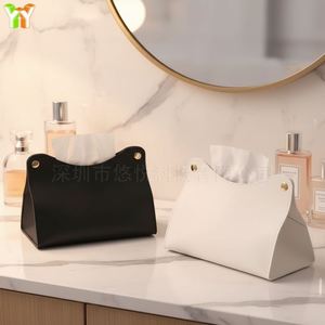 PU Leather Embossed <b>Tissue</b> Case & Napkin Holder Organizer-12 Colors Portable Promotional Gift for <b>Weddings</b> Home/Office/Car Use - Product Image 3