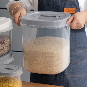 Large Airtight Food Storage Container for Rice Flour Cereal Kitchen
