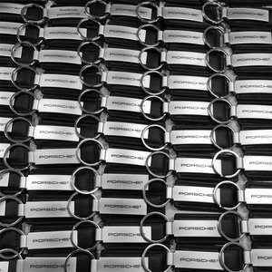 Nhà sản xuất bán buôn khuyến mại trống xe Keyring thăng hoa PU da móc chìa khóa biểu tượng tùy chỉnh chính hãng Da Keychain - Product Image 6