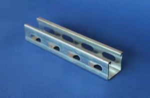 切断溶接曲げサービスを備えた建築作業用亜鉛メッキCチャネル鉄骨構造 - Product Image 4