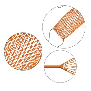 Lưới túi mồi với khóa cao su để câu cá bẫy cua bắt Câu cá lưới mồi Túi bện dây lối vào - Product Image 4