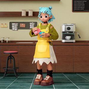 POP MART Peach Riot Rush Hour <span class=keywords><strong>Series</strong></span> Figurines Boîte Mystère Figurines de Collection Jouets Cadeaux d'Anniversaire et de Fêtes - Product Image 4