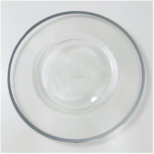 Assiettes de présentation en acrylique transparent <span class=keywords><strong>SONYA</strong></span> DINNERWARE avec bord doré pour mariages, fêtes et événements (vente en gros) - Product Image 3