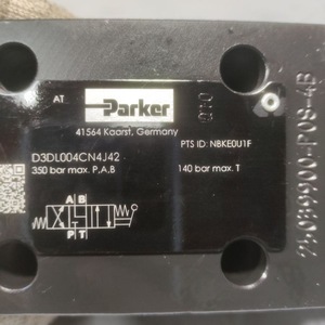 Vanne de commande directionnelle Parker D3DL004CN4J42, pression maximale 350 bars, vanne hydraulique - Product Image 1