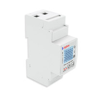 Compteur d'énergie intelligent Tuya ZigBee monophasé 80A sur rail DIN, moniteur de puissance, wattmètre, voltmètre, ampèremètre 110V 230V 50/60Hz