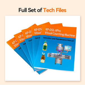 New Design Automatic <b>8</b> Channel CCD Camera Visual Inspection Capsule Counter Vision <b>Tablet</b> Capsule Counting Machine - Product Image 5