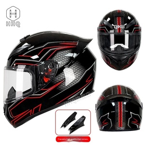 Casque de sécurité intégral pour moto en ABS, certifié 3C/DOT, pour hommes et femmes, hiver, anti-buée, avec sonnette, pour les trajets quotidiens - Product Image 5