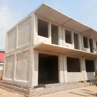 Maisons modulaires préfabriquées élégantes en béton préfabriqué de nouvelle génération