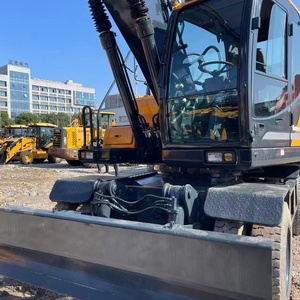Excavadora de ruedas Hyundai 210W-9 usada de Corea, excavadora de orugas hidráulica de 21 toneladas, excavadora de orugas Hyundai 210W-9 usada en venta - Product Image 5