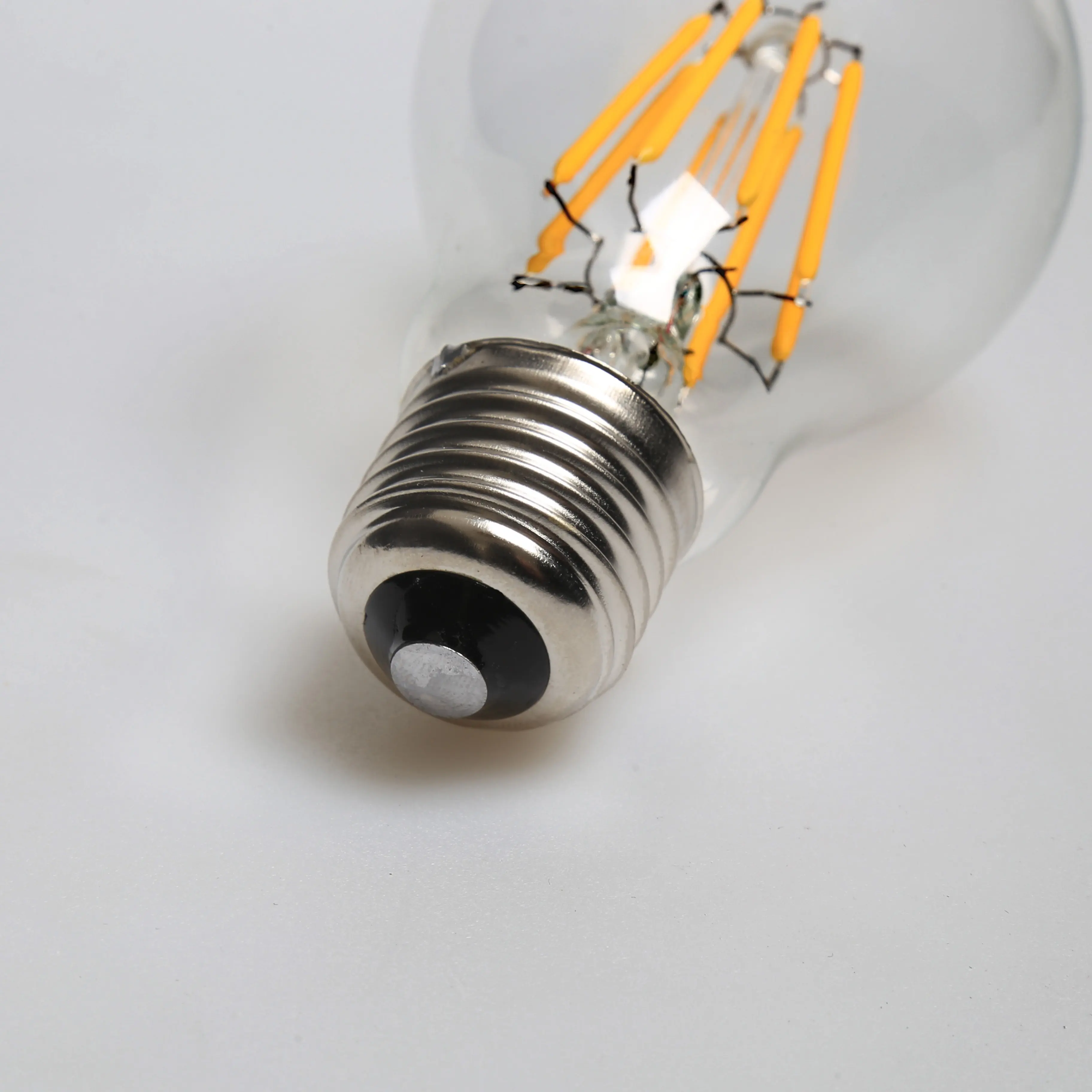 Non-dimmable A19 LED 4W 6W 8W Filament Bulb Led Long Filament Bulbs E27 Socket Led Light Bulb