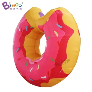 Factory Wholesales Hanging Inflatable Doughnut Air-blown Balloon Party Decoration Toy Inflatable Donut Design