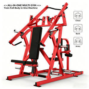 Commercial Plate-Loaded Multi Gym Machine Adjustable <b>Strength</b> <b>Training</b> System for Workout - Product Image 1